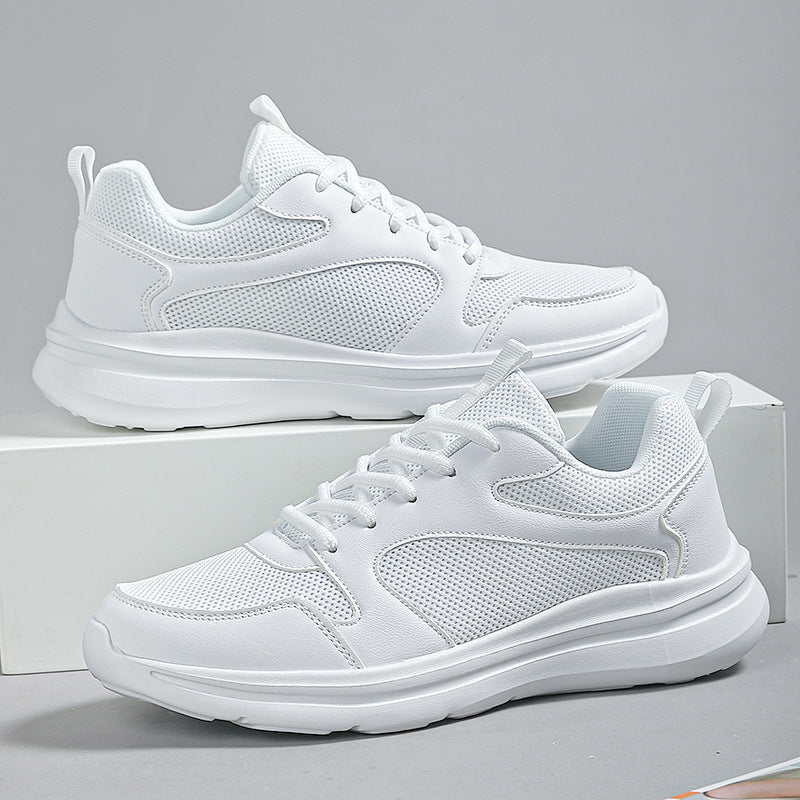 Women’s breathable mesh sneakers with cushioned lightweight sole and padded heel collar Mune Fashion
