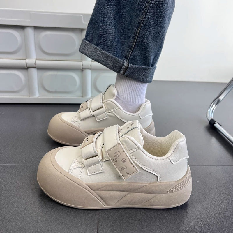 Women's Comfortable Sneakers with Practical Velcro Fasteners Mune Fashion
