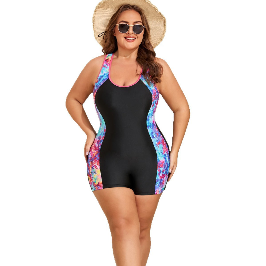 Women's Sporty Short Swimsuit Mune Fashion