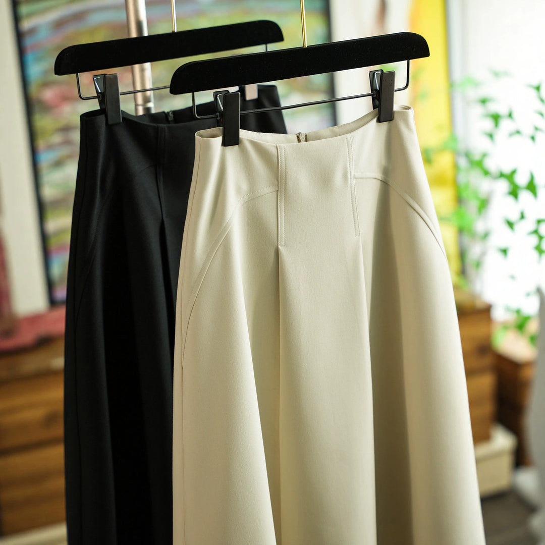 Women Elegant, loosely cut Maxiskirt Mune Fashion