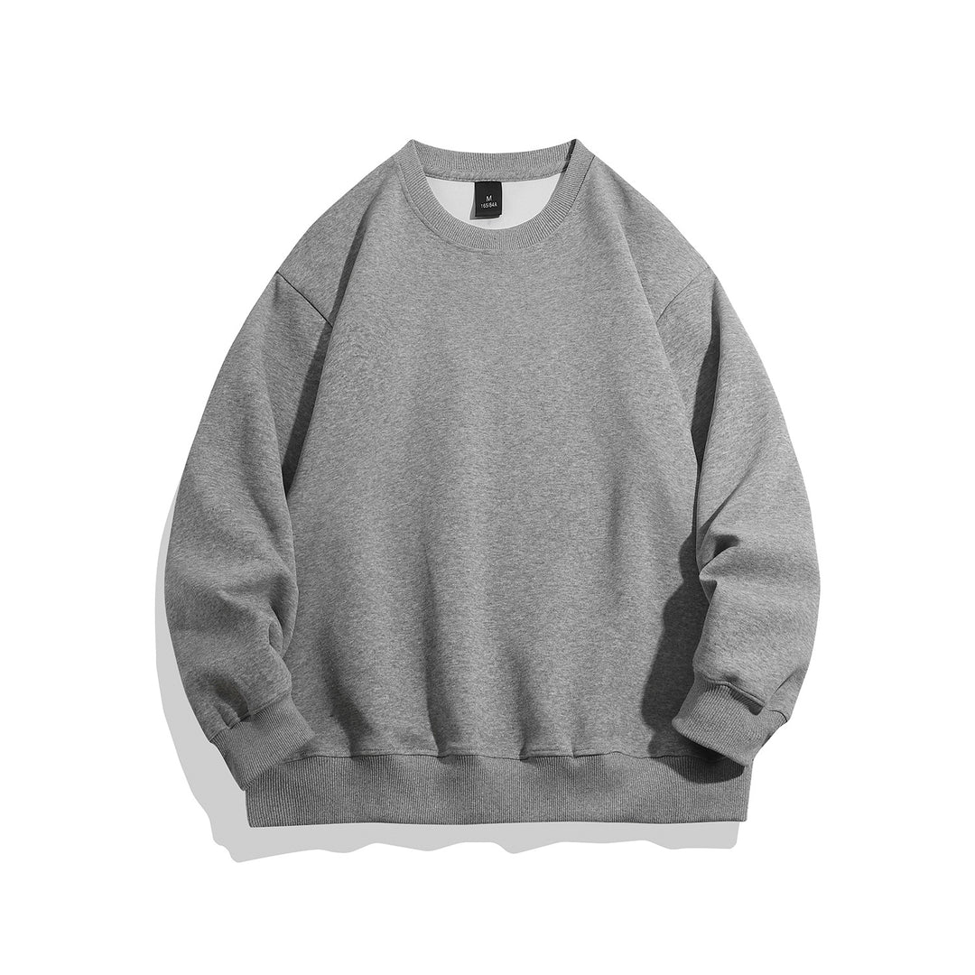 Men's Oversized Crew Neck Sweatshirt with Deep Fit, Raglan Sleeves, and Ribbed Cuffs Mune Fashion