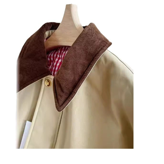 Ladies Stylish Transitional Jacket with Contrasting Elbow Patches Mune Fashion