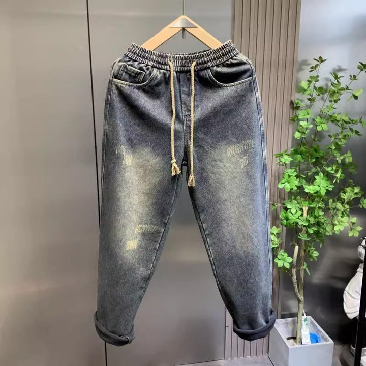 Men's Casual Baggy Jeans Mune Fashion