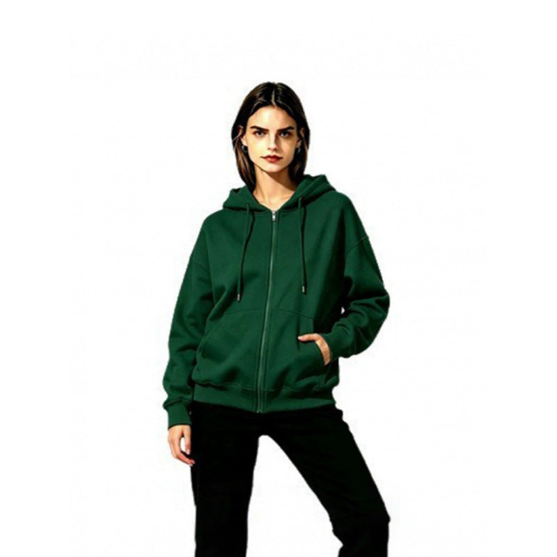 Ladies Soft Hooded Sweatshirt with Full Zip Mune Fashion