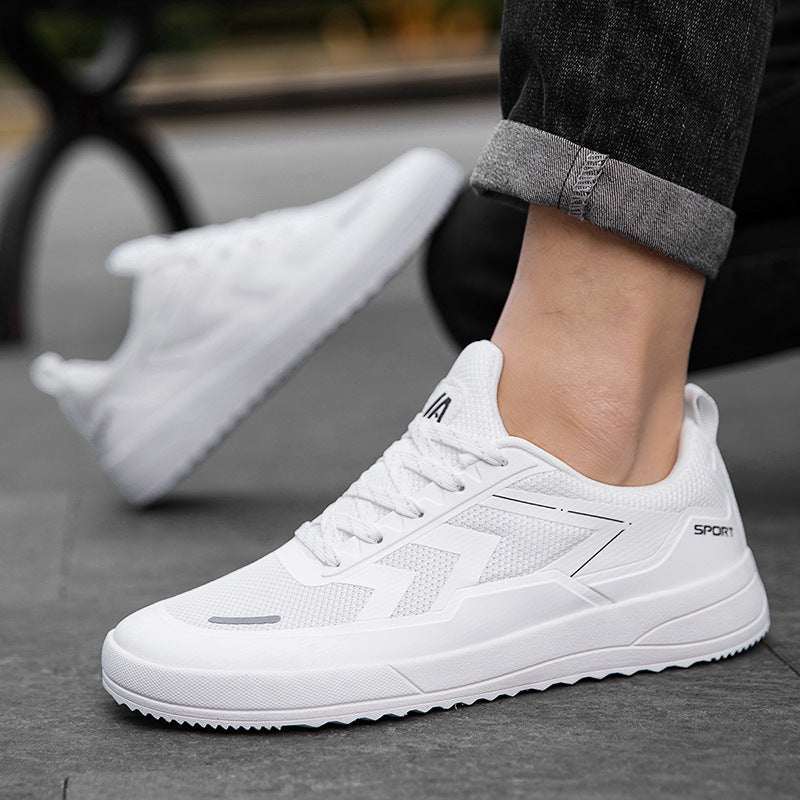 Unisex nan urban breathable mesh sneakers with serrated grippy outsole and padded entry Mune Fashion