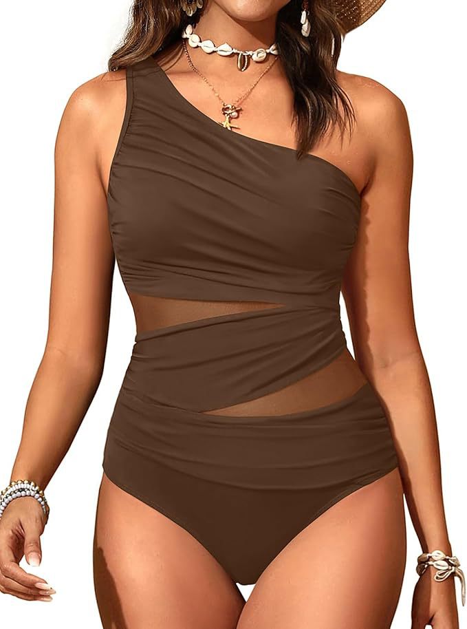 Women's stylish swimsuit with asymmetrical cut Mune Fashion