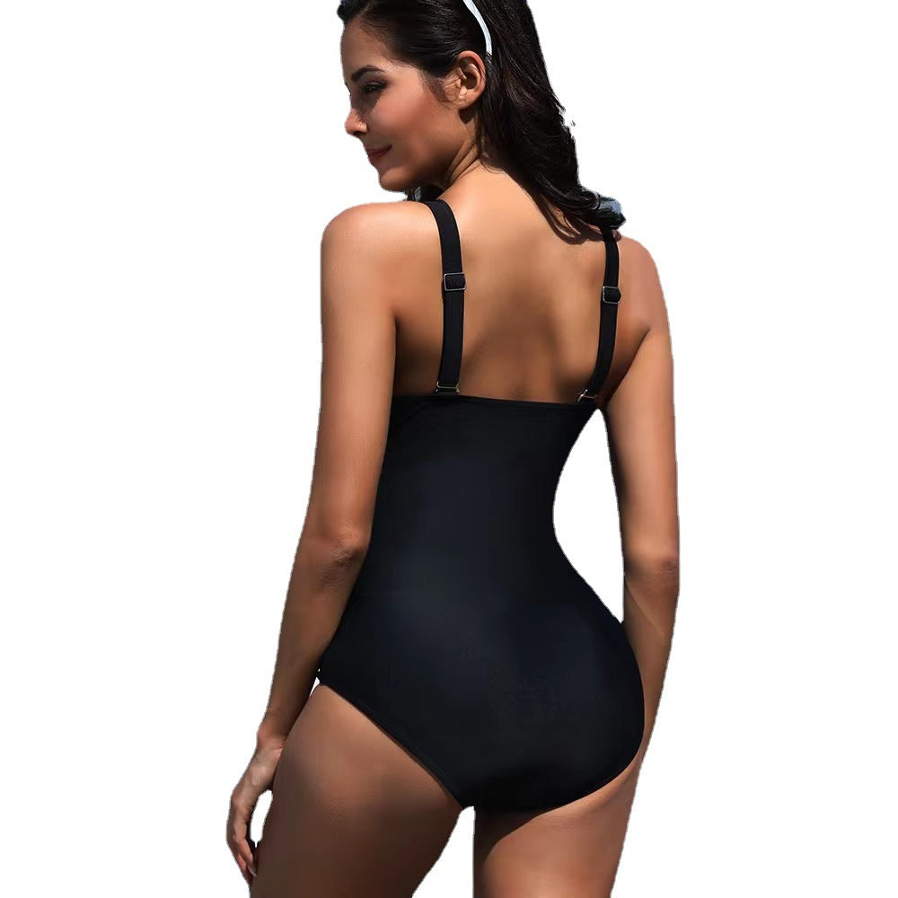 Women Elegant Swimwear One-Piece with Innovative Knot Design Mune Fashion