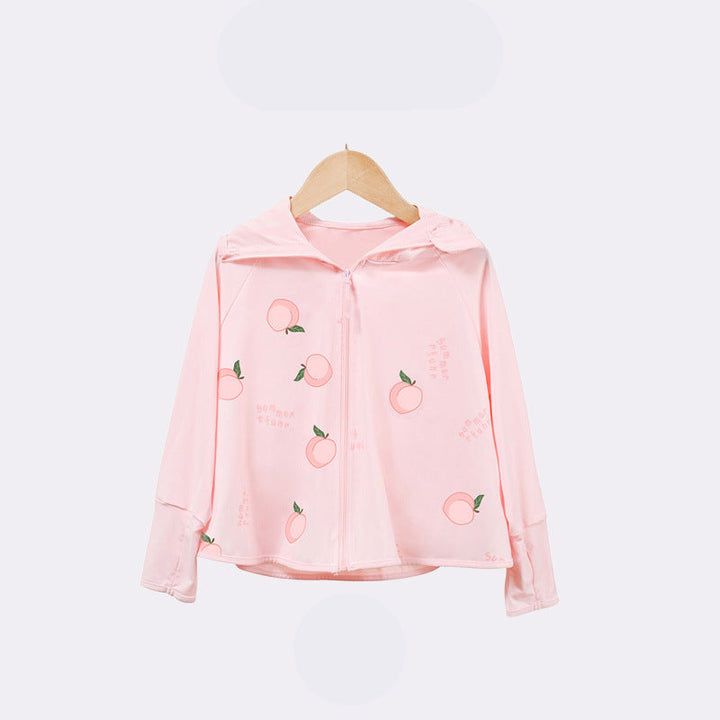 Ladies UV protection jacket with hood and soft material Mune Fashion