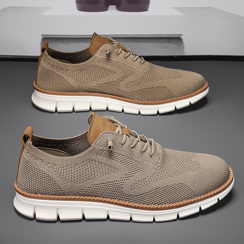 Men's Sportive Mesh Sneaker with Breathable Structure Mune Fashion