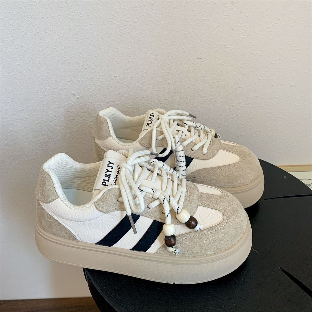 Women's Comfortable Sneakers with Innovative Lacing System and Cushioning Sole Mune Fashion