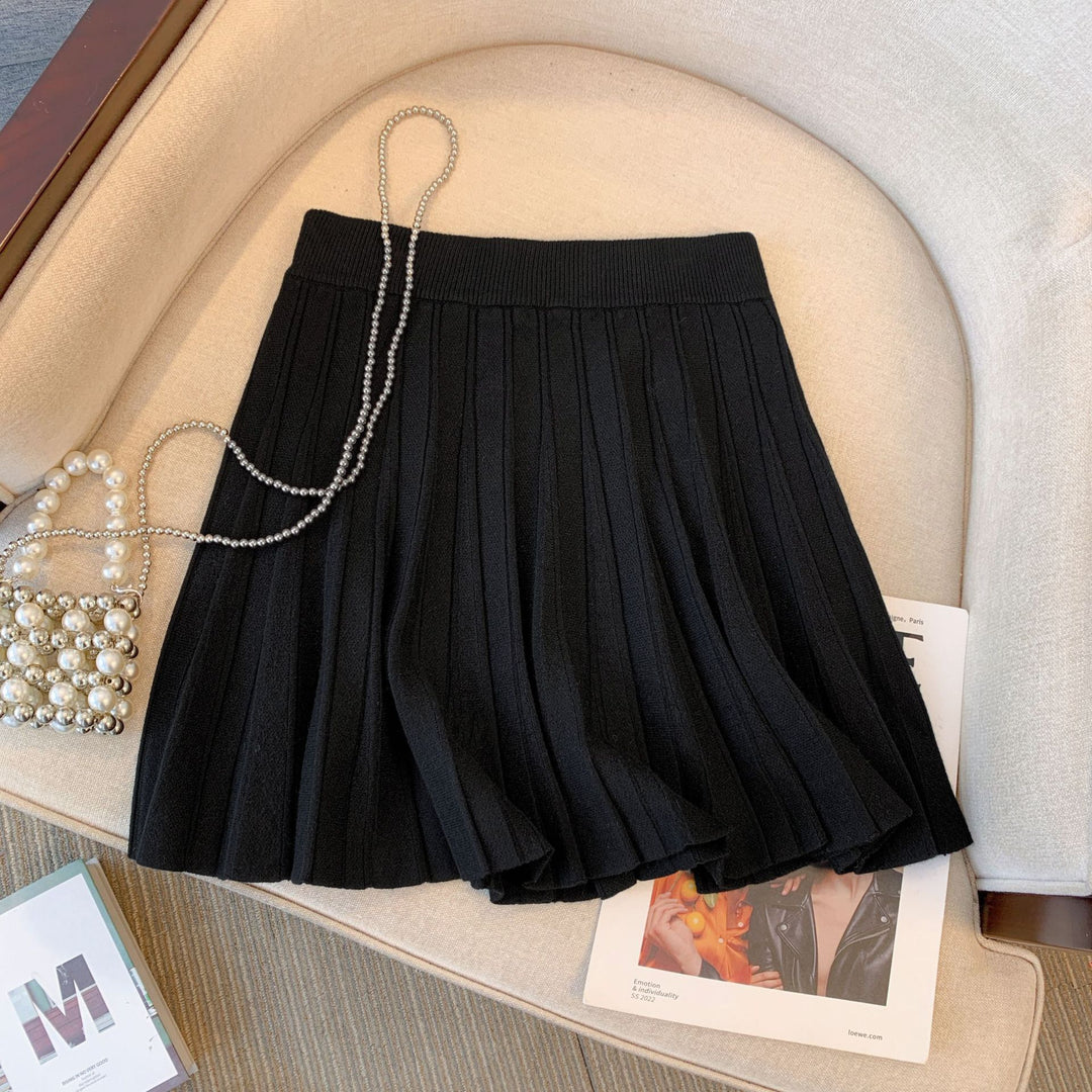 Women's Pleated Maxi Skirt with Elegant Design Mune Fashion