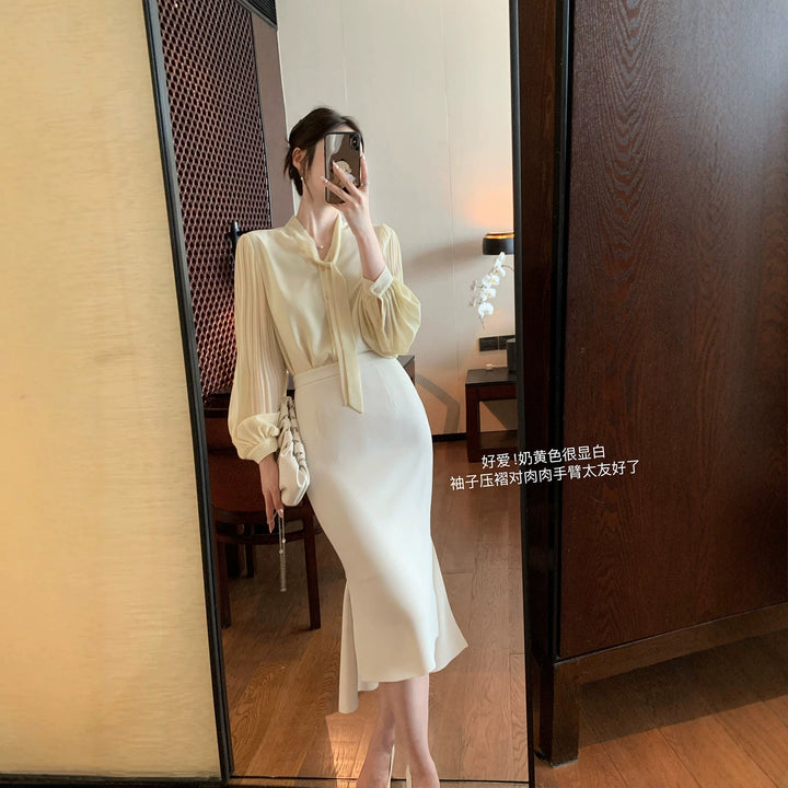 Women Elegant, Swinging Pleated Skirt Mune Fashion