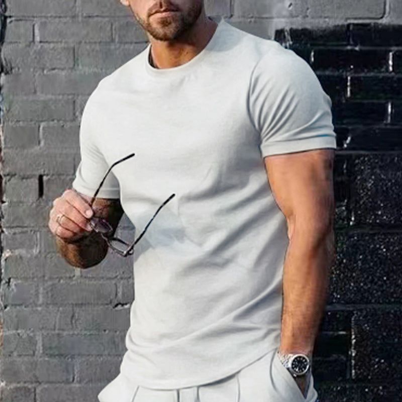 Men's Basic Round Neck T-Shirt