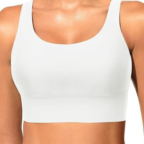 Women's sporty crop top with classic stripes Mune Fashion