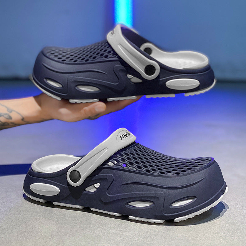 Men's Breathable Clogs with Adjustable Strap Mune Fashion