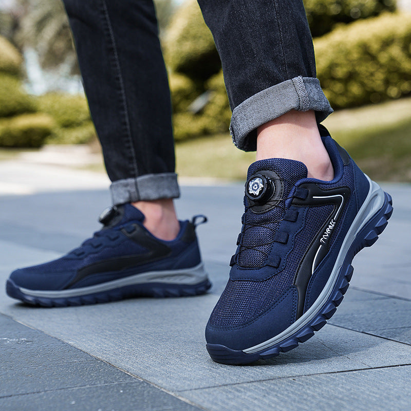 Unisex lightweight trail and city sneaker with finely adjustable rotary closure, reinforced toe cap and multidirectional profile sole Mune Fashion