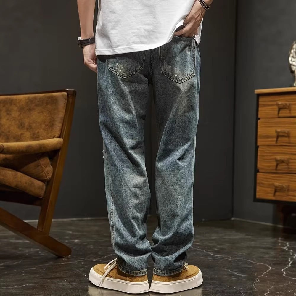 Men's Oversized Destroyed Jeans Mune Fashion