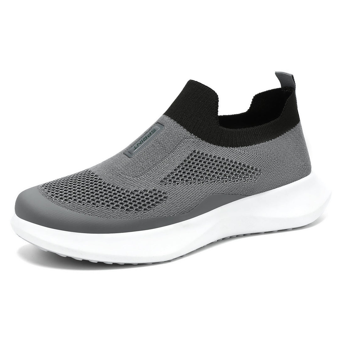 Women's Light Sneakers with Elastic Mesh Upper Mune Fashion