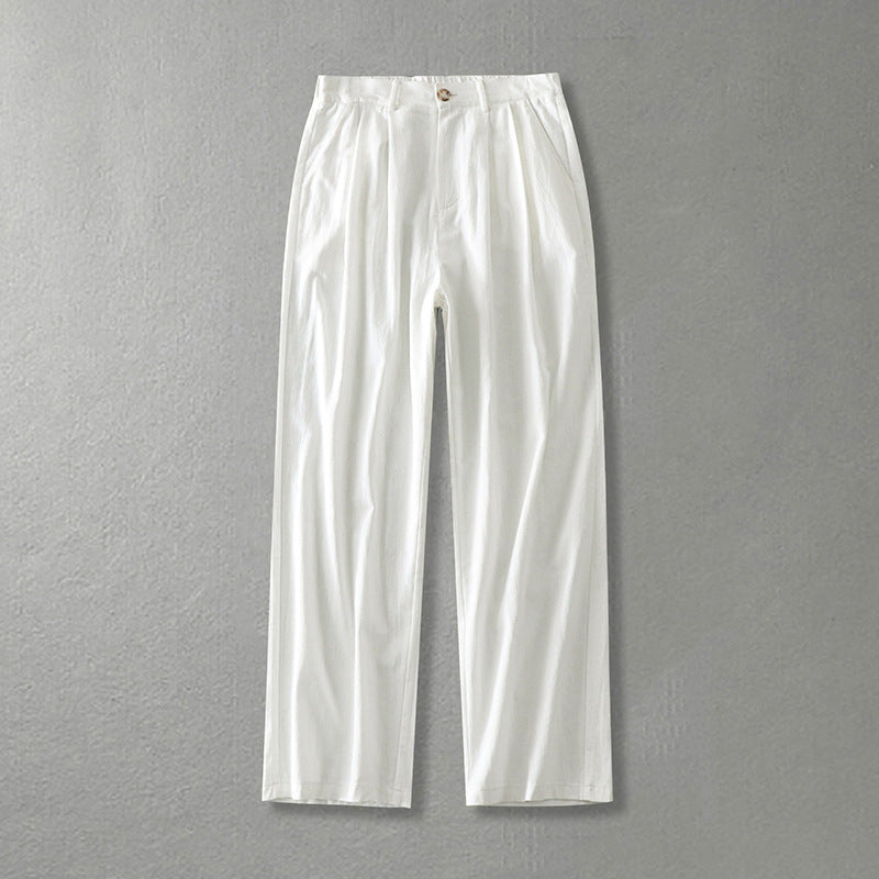 Ladies Wide Pleat Trousers with High Waist Mune Fashion