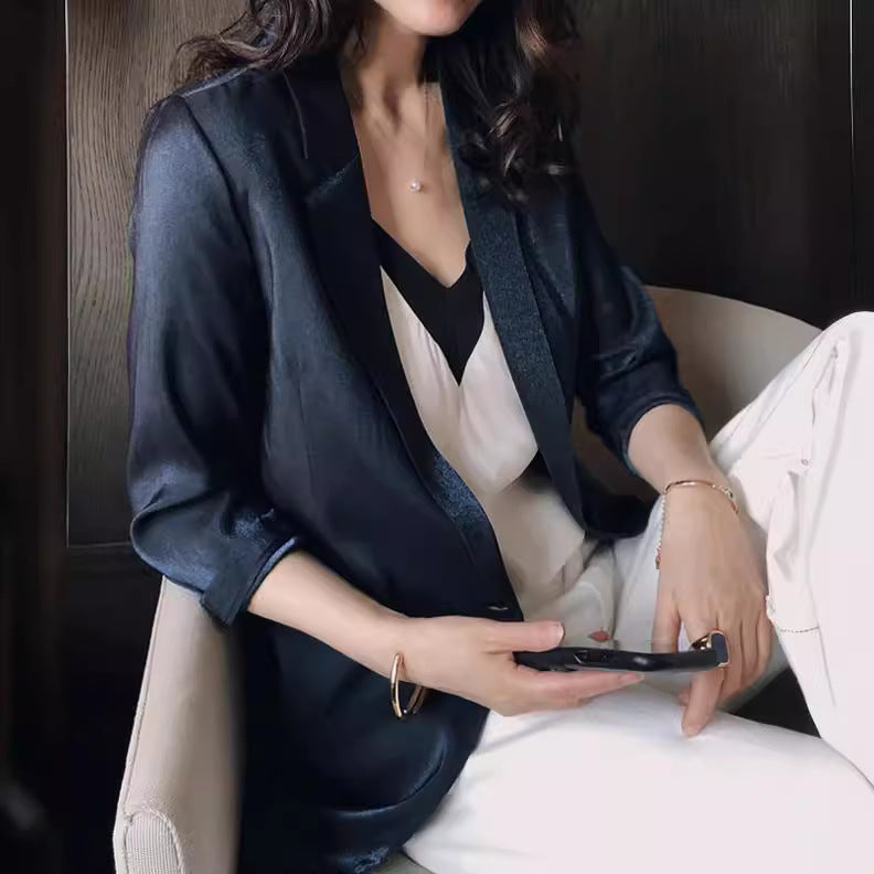 Women Elegant Blazer Mune Fashion