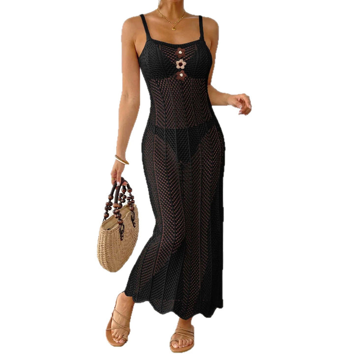 Women's transparent beach sarong with elegant design Mune Fashion