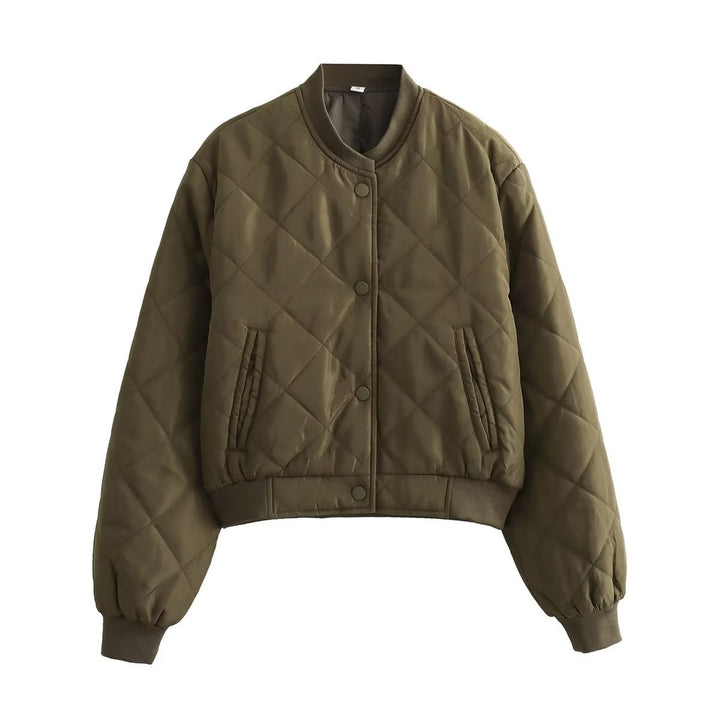 Ladies Patterned Quilted Jacket