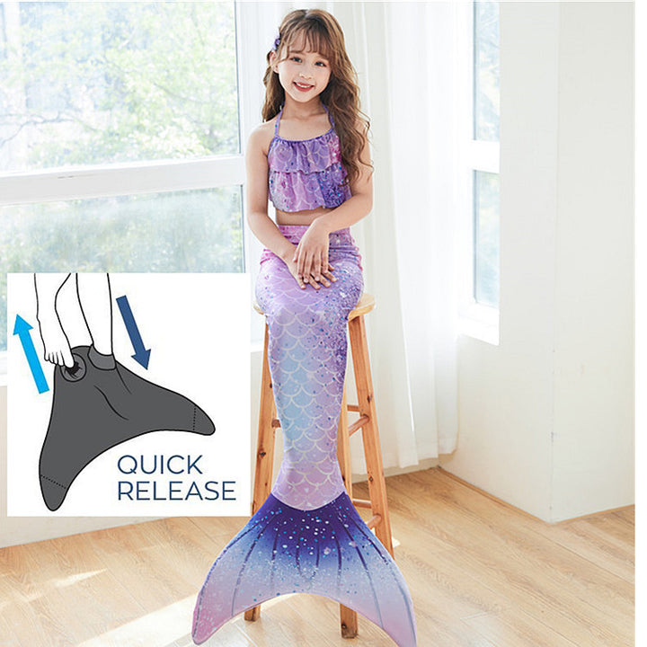 Girl Mermaid Costume Mune Fashion