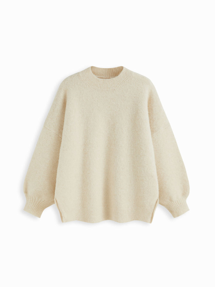 Women Comfortable Oversized Sweater Mune Fashion