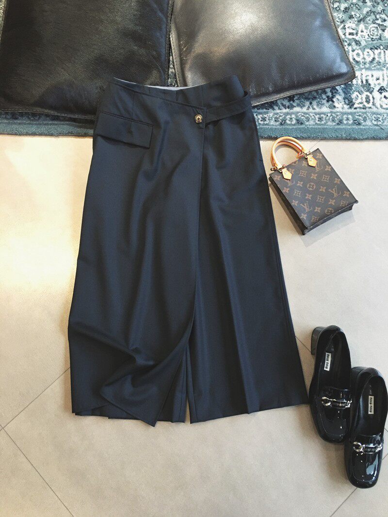 Women Elegant A-Line Maxi Skirts Mune Fashion