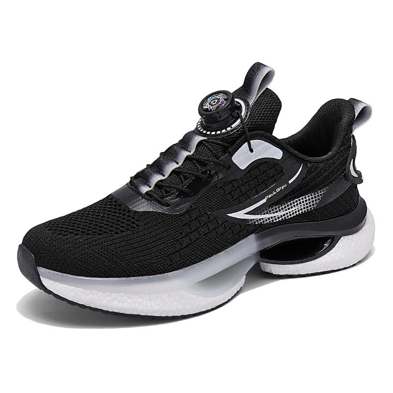 Unisex nan breathable running shoe with rotary closure and reactive midsole Mune Fashion