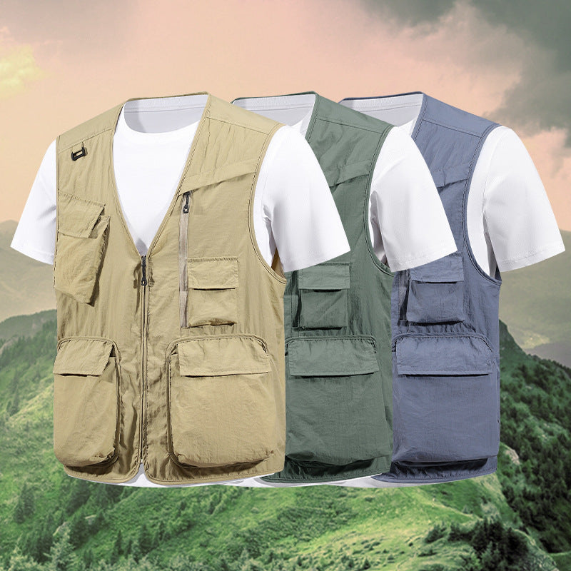 Men's Multifunctional Outdoor Vest Mune Fashion 1788242492