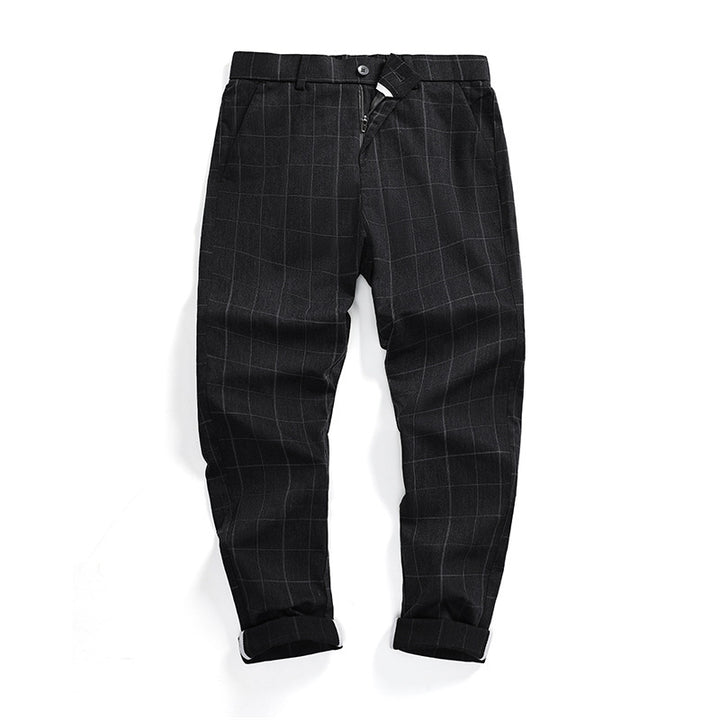 Men's Stylish Checkered Pants Mune Fashion