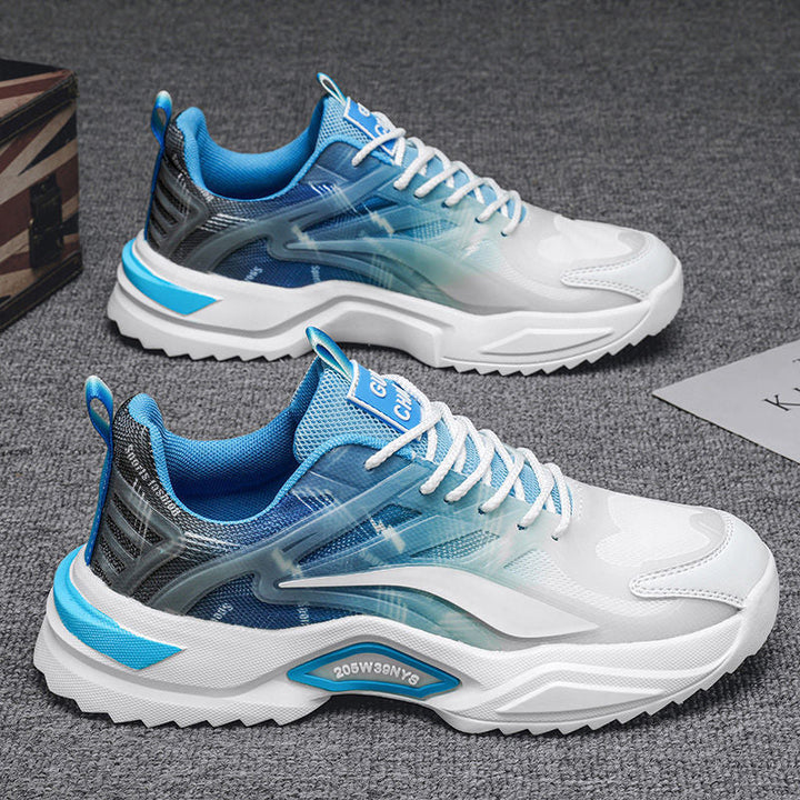 Ladies sporty running and leisure sneakers with breathable mesh construction Mune Fashion