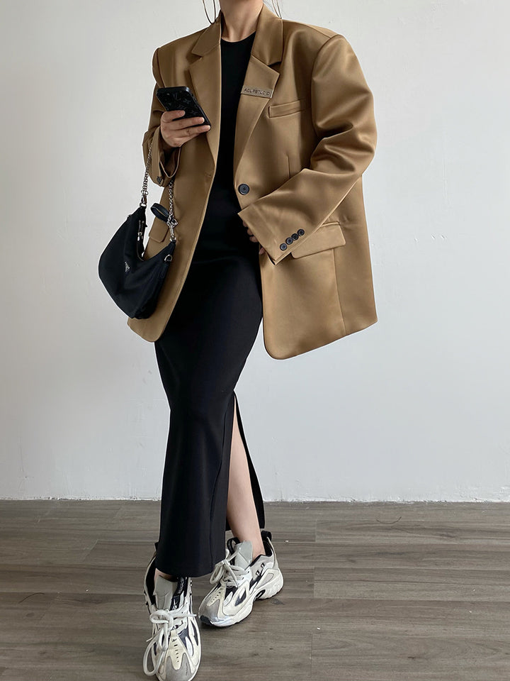 Women Oversized Blazer Mune Fashion