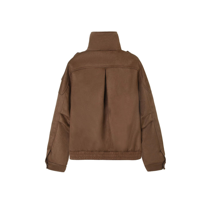 Women Luxury Faux Leather Jacket Mune Fashion