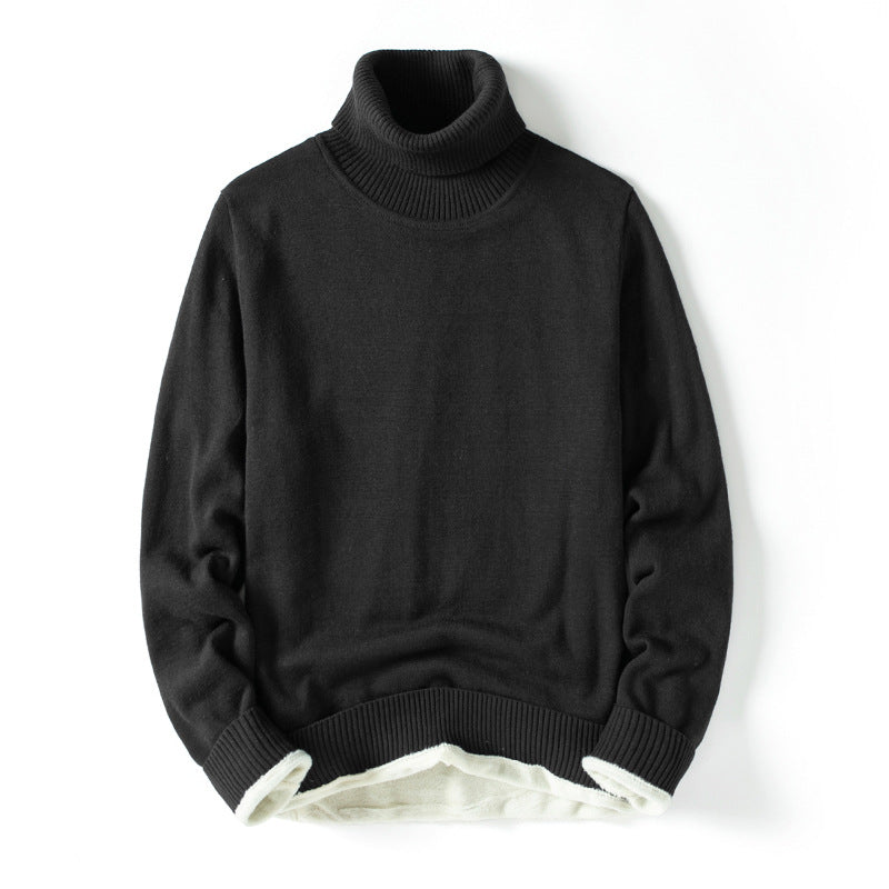 Women Elegant Turtleneck Sweater Mune Fashion