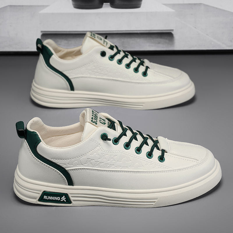 Ladies leisure sneakers with innovative lacing system and cushioning sole Mune Fashion