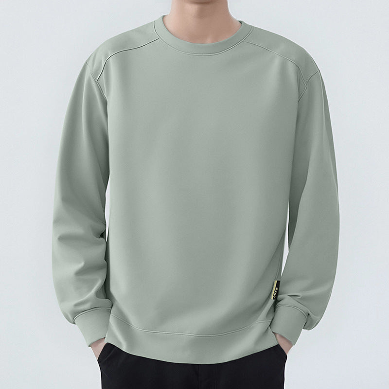 Men's Casual Oversized Sweatshirt with Raglan Sleeves and Brushed Interior Mune Fashion