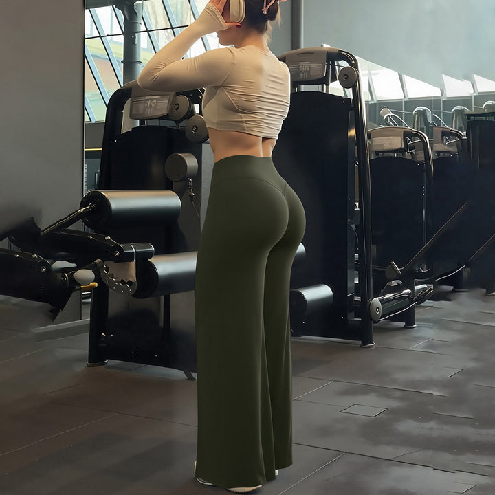 Ladies Sporty High-Waisted Leggings Mune Fashion