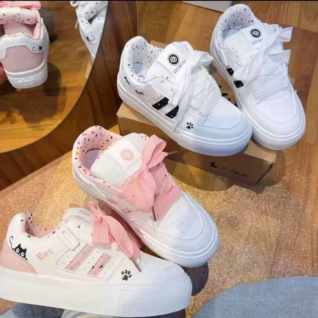 Women's Trendy Platform Sneakers with Fashionable Animal Designs Mune Fashion