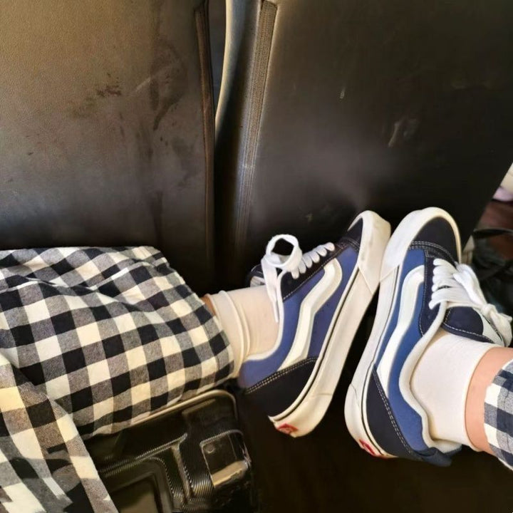 Women's Fashion Sneakers with Trendy Surface Design Mune Fashion