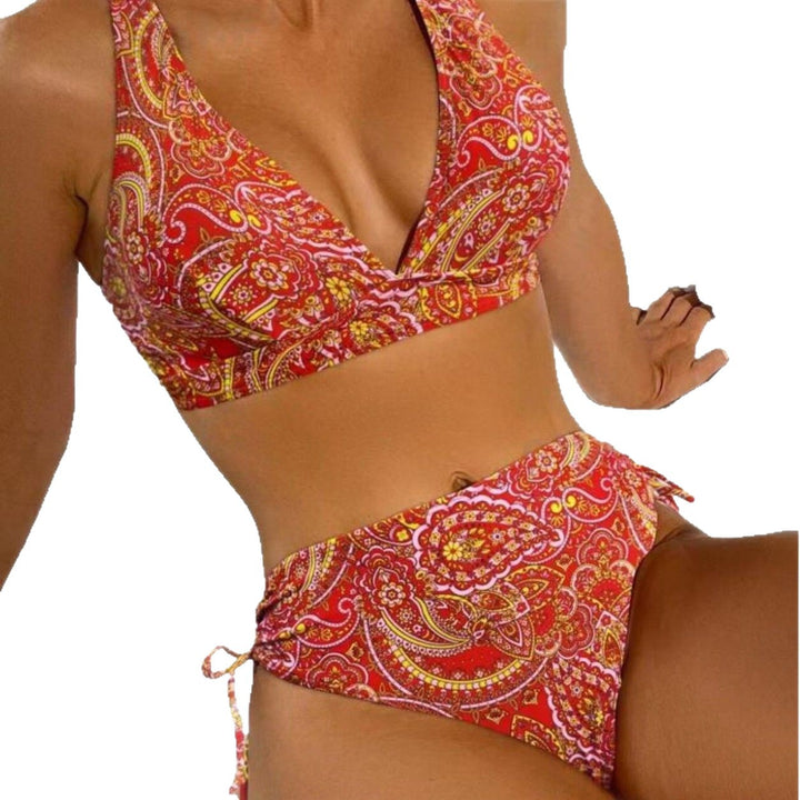 Women's bikini set with romantic paisley pattern Mune Fashion