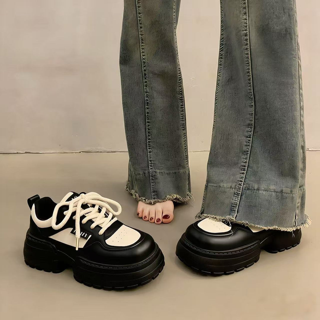 Women Chunky Sneakers with enhanced comfort and trendy sole structure Mune Fashion
