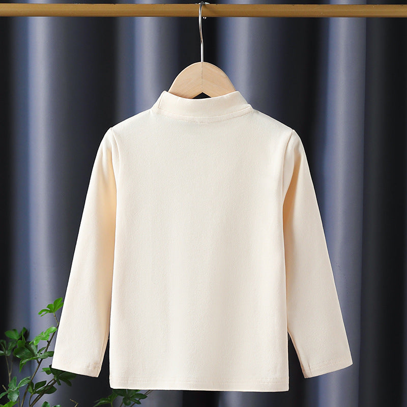 Girls Long Sleeve Shirt with Pretty Details Mune Fashion