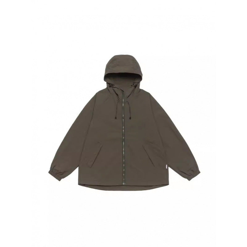 Unisex Oversized Hooded Jacket in Parka Style with Extended Back and Drawstring Mune Fashion