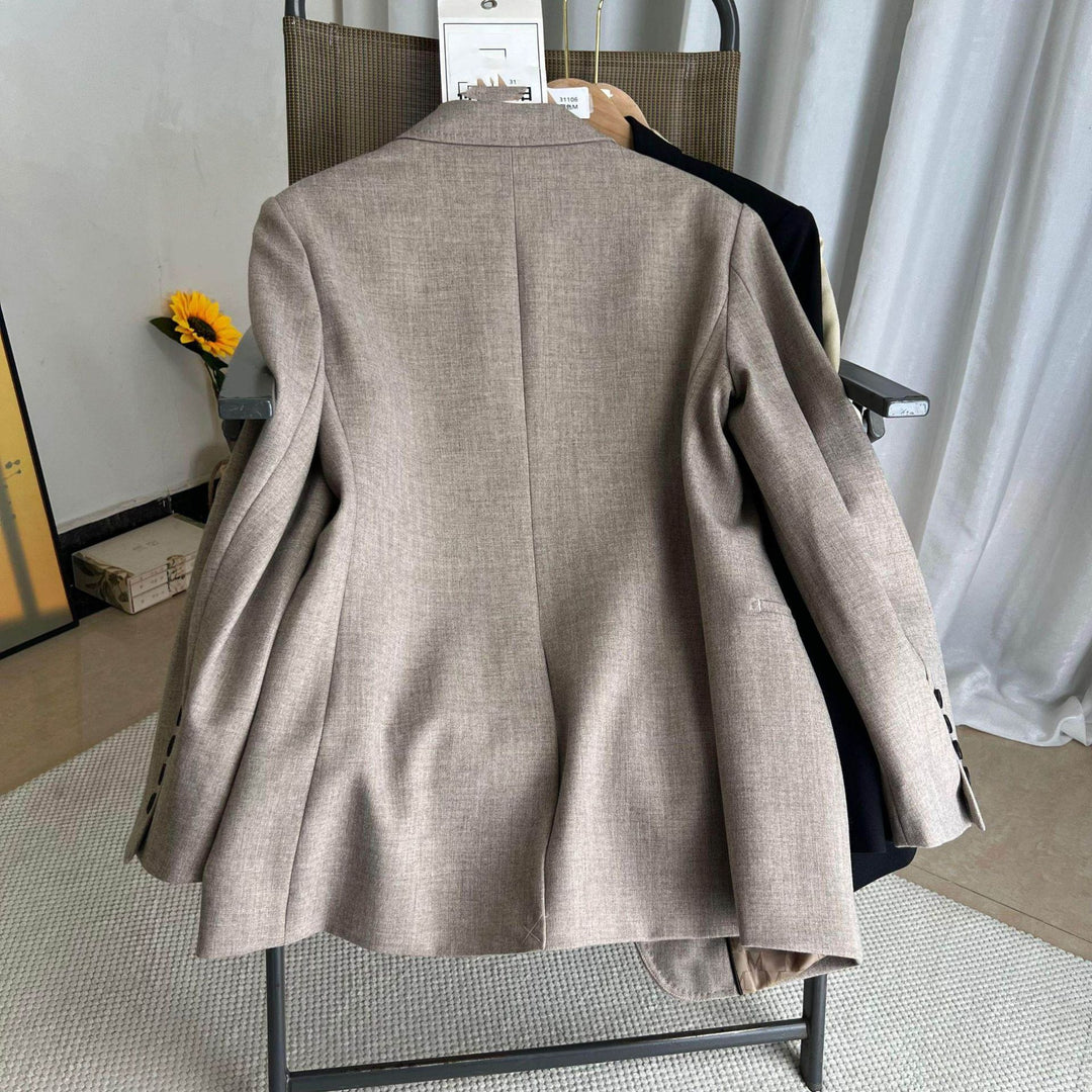 Women Elegant Blazer with Classic Cut Mune Fashion