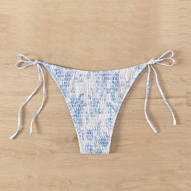 Women's bikini bottoms with flexible lace-up design Mune Fashion