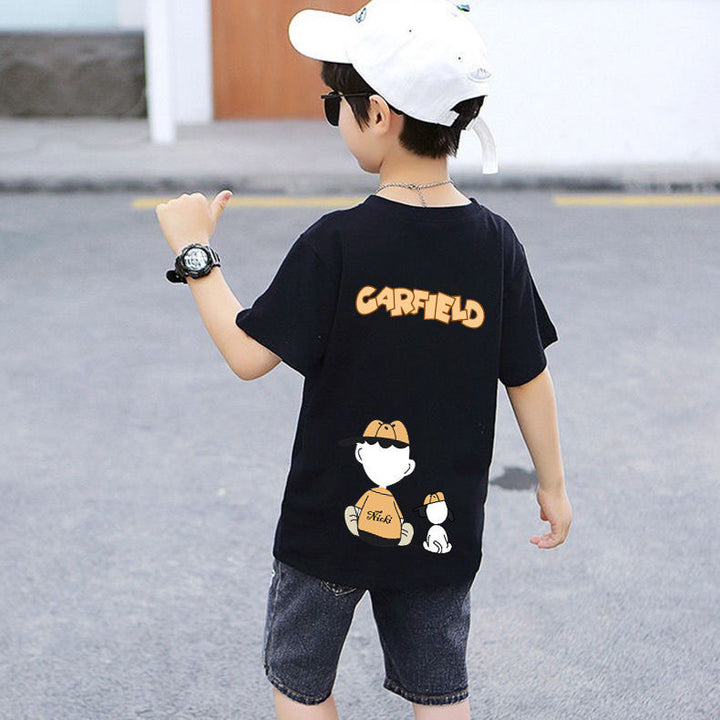 Boys cotton T-shirt with cool cartoon design Mune Fashion