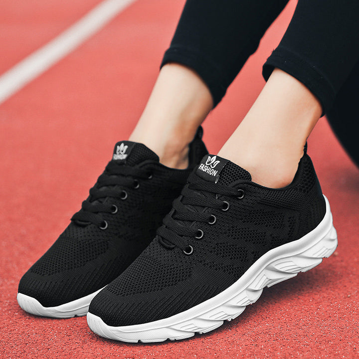Unisex nan ultra-lightweight knit sneakers with cushioning foam sole and elastic upper material Mune Fashion