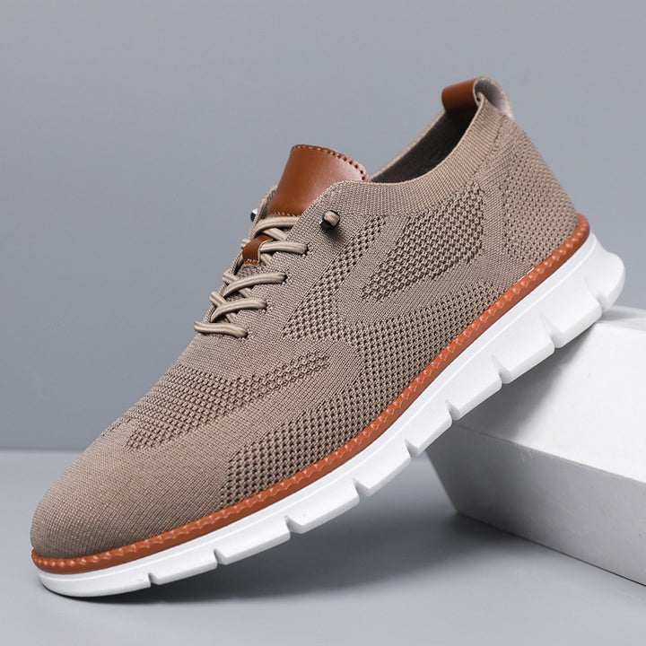 Men's Breathable Sneakers with Flexible Sole Mune Fashion